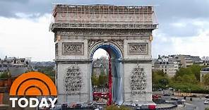 Paris’ Arc De Triomphe Is Being Wrapped In Fabric