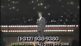 Pat Boone and montage of past national Easter Seal children 1990 Easter Seal Telethon