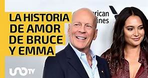 La historia de amor entre Bruce Willis y su esposa Emma Heming