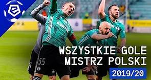 70 x Legia Warszawa | Wszystkie Gole Mistrza Polski 2019/20 | Ekstraklasa