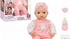 Baby Born My Real Baby Doll Annabell - Blue Eyes: Realistic Soft-Bodied Baby Doll Ages 3 & Up, Sound Effects, Drinks & Wets, Mouth Moves, Cries Real Tears, Eyes Open & Close, Pacifier