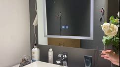 Lighted Medicine Cabinet,Bathroom Mirror with Storage,3-Color Control Mirror Medicine Cabinet Wall Mounted,Surface Mount Medicine Cabinet with Defogging，Bathroom Mirror Cabinet,24x30 Inch