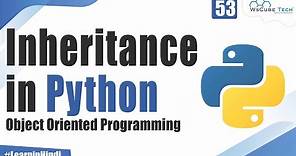 What is Inheritance in Python | Object Oriented Programming in Python