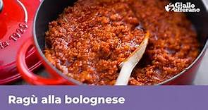 RAGÙ ALLA BOLOGNESE - RICETTA ORIGINALE per lasagne e tagliatelle