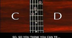Learn how to Play Wish You Were Here - Pink Floyd - with chords and lyrics