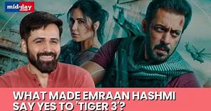 Emraan Hashmi's Candid Take On Playing An Antagonist In 'Tiger 3'