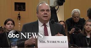 Former Fox News political editor Chris Stirewalt testifies before Jan. 6 committee