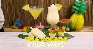 Piña Colada Four Ways