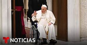 La salud del Papa Francisco causa preocupación | Noticias Telemundo