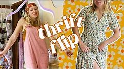 THRIFT FLIP | 7 simple diy clothing transformations to update my thrift pile | WELL-LOVED