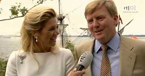 Interview Willem-Alexander en Maxima