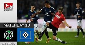 late decision | Hannover 96 - Hamburger SV 1-2 | All Goals | Matchday 10 – Bundesliga 2 - 2022/23