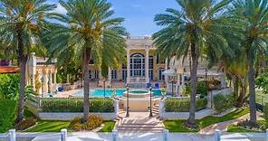The Grand Italian Palazzo in Miami Beach, Florida