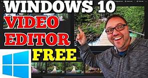How to use Windows 10 Video Editor Software | Free