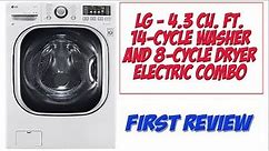 LG washer dryer combo