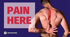 Rhomboid pain / interscapular pain / pain between the shoulder blades