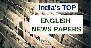 Best English Newspapers in India | Top News papers