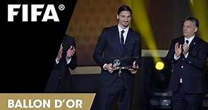 Zlatan Ibrahimović: FIFA Puskas Award Reaction
