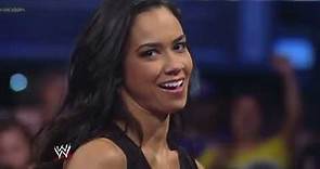 aj lee being the best female superstar for 4 minutes