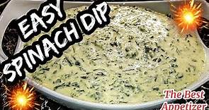 How To Make Spinach Dip | Easy Recipe | Quick And Easy