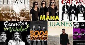 Bunbury, Mana, Soda Stereo, Enanitos verdes, Hombres G... EXITOS Clasicos Del Rock En Español