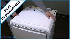 GE Dryer Top Panel Replacement WE03X24721