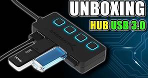 SDOPPIATORE porte USB 3.0 - Unboxing e Recensione HUB Sabrent (HB-UM43)