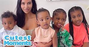 Kim Kardashian Kids: North, Saint, Chicago and Psalm Cutest Moments PART 2