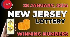 New Jersey Evening Lottery Results For - 28 Jan, 2024 - Pick 3 - Pick 4 - Cash 5 - Pick 6 -Powerball