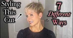 Pixie Hair Tutorial | 7 Quick Change Styling Ideas