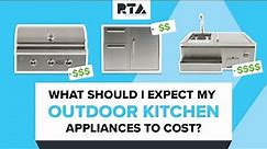 Outdoor Kitchen Appliances | Full Cost Breakdown on Grills, Refrigerators, and More