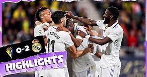 Cádiz 0-2 Real Madrid | HIGHLIGHTS | LaLiga 2022/23