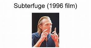 Subterfuge (1996 Film)