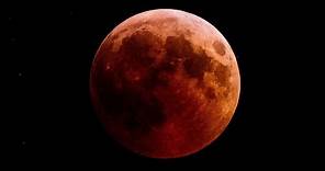 Eclipse lunar 2022: Así fue visto en directo desde Santiago, Chile