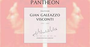 Gian Galeazzo Visconti Biography - First duke of Milan (1351–1402)