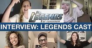 Interview with the Legends of Tomorrow cast - Amy Louise Pemberton, Olivia Swann, Adam Tsekhman