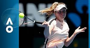 Katerina Siniakova v Elina Svitolina match highlights (2R) | Australian Open 2018