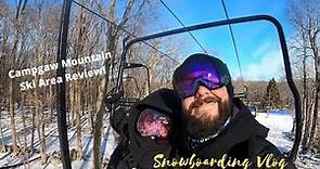 Campgaw Mountain Ski Area Review - Snowboarding Vlog