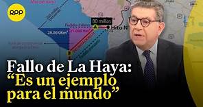 Fallo de La Haya en diferendo marítimo con Chile cumplirá 10 años