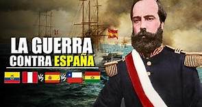🔴La Guerra Hispano-Sudamericana(RESUMEN)-Guerra España contra Peru y Chile 1865-1866.