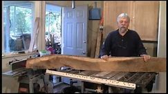 Dressing Rough Lumber - A woodworkweb.com woodworking video