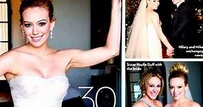 Hilary Duff and Mike Comrie: OK! Magazine Wedding Pictures
