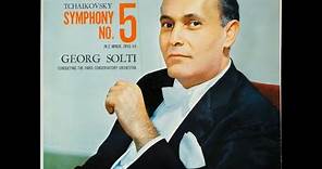 Georg Solti Conducting The Paris Conservatory Orchestra – Symphony No 5 In E Minor, Opus 64
