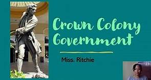 Crown Colony Government