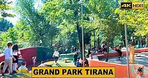 Grand Park of Tirana, Parku i Madh i Tiranës // English Subtitles // 4K HDR