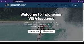 How to Apply online for an Indonesian Visitor Visa - Step-by-Step Walkthrough
