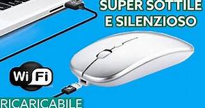 Inphic Mouse Wireless Ricaricabile