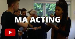 East 15 Acting School | MA Acting