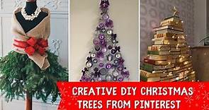 Creative DIY Christmas trees from Pinterest 🎄 Original Christmas decor ideas