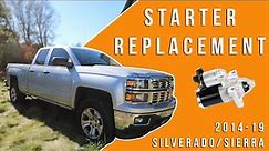 How to Remove and Replace the Starter on a 2014-19 Silverado & Sierra - GM Part Number 12681473